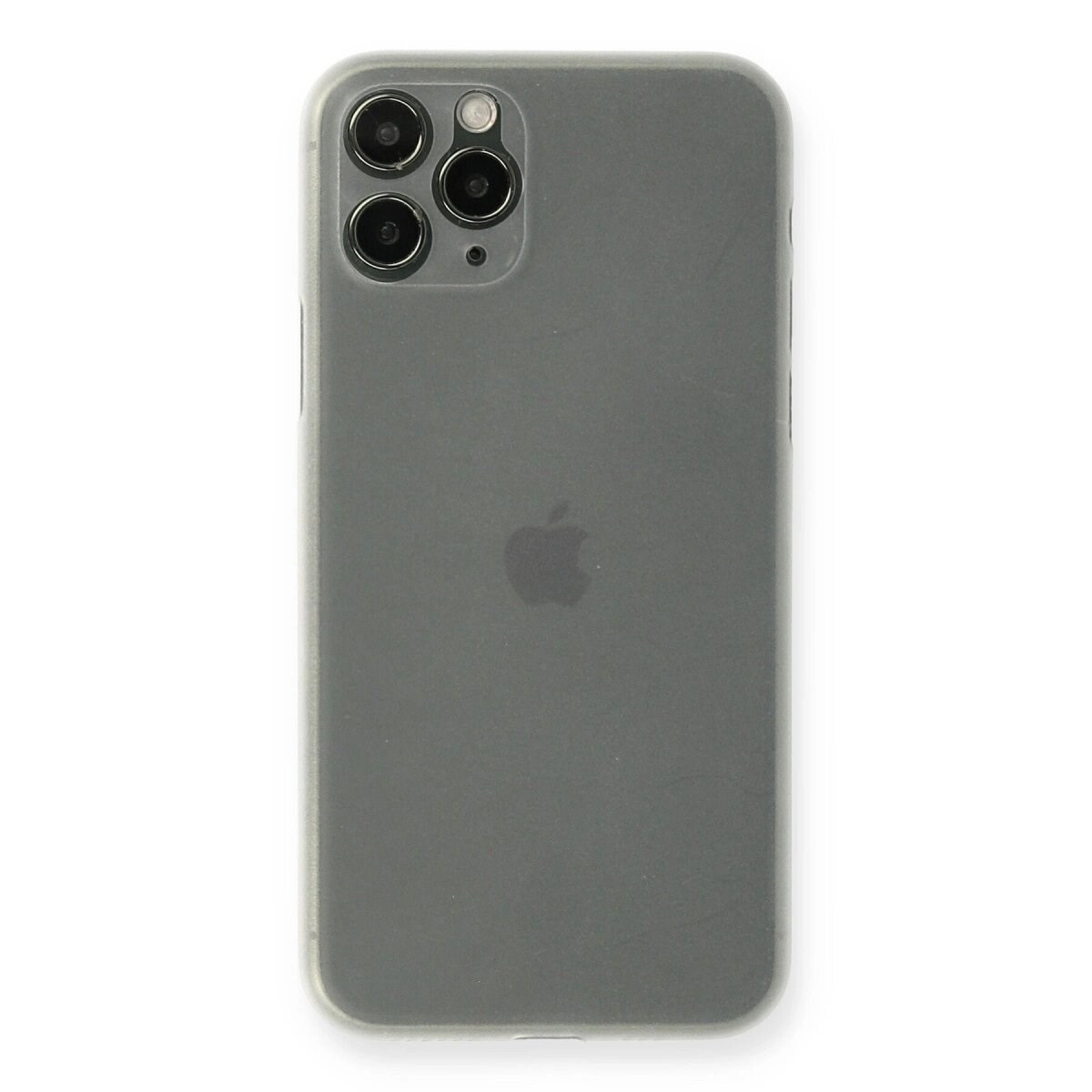 Apple İphone 11 Pro Max Kılıf Pp Ultra İnce Kapak - Beyaz