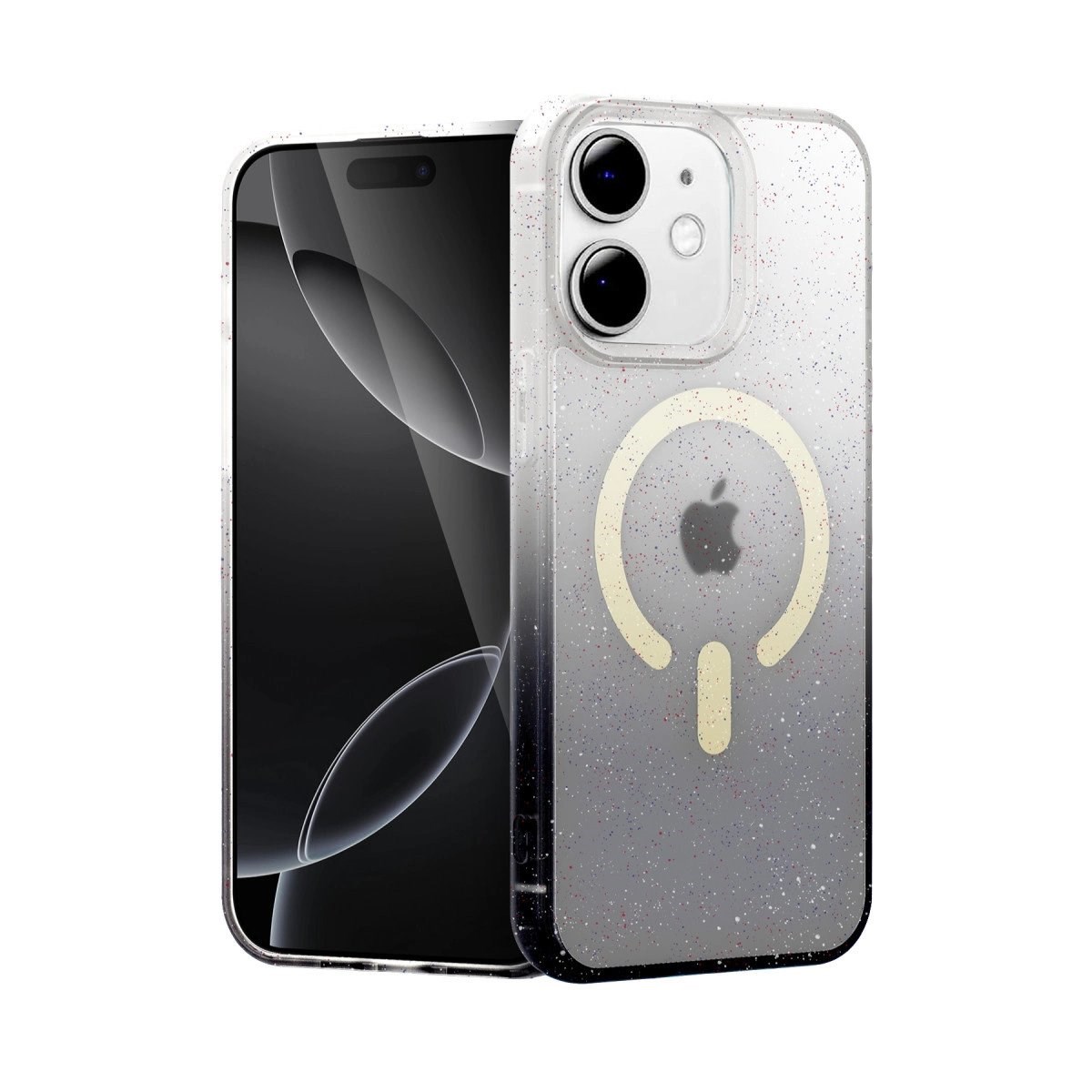 Apple İphone 11 Pummel Shiny Magsafe Kapak - Siyah