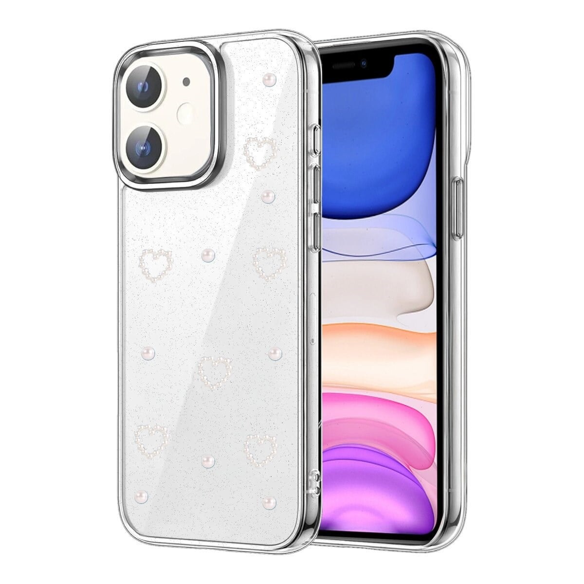 Apple İphone 12 Fiyonk Desenli Kapak - Desen 10