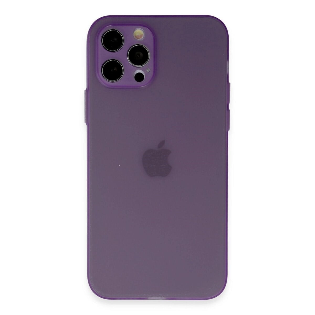 Apple İphone 12 Pro Kılıf Puma Silikon - Koyu Mor