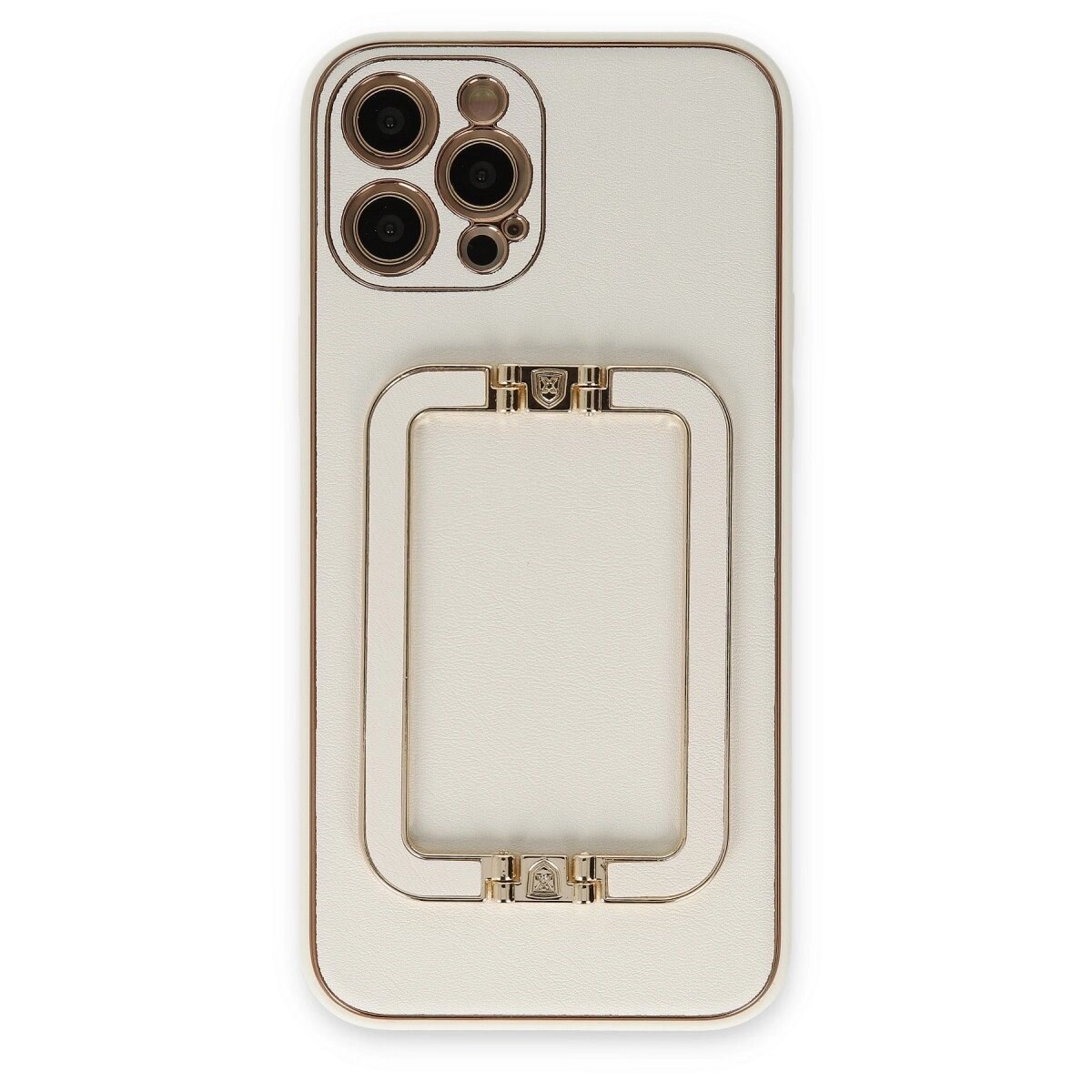 Apple İphone 12 Pro Max Kılıf Coco Elit Kapak - Beyaz