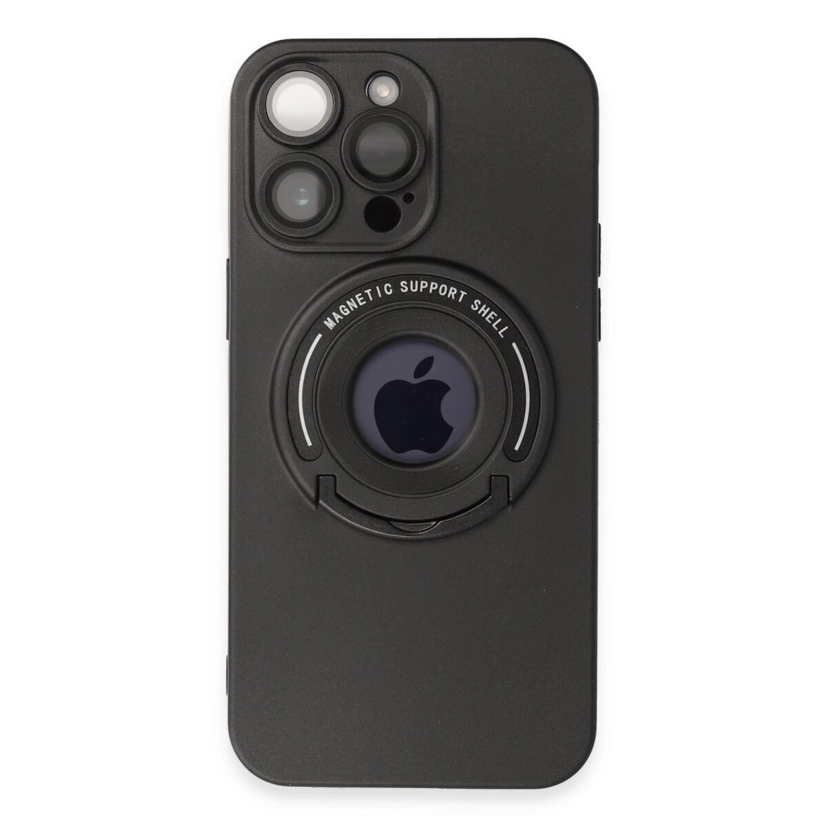 Apple İphone 13 Pro Max Kılıf Lukka Magneticsafe Kapak - Siyah