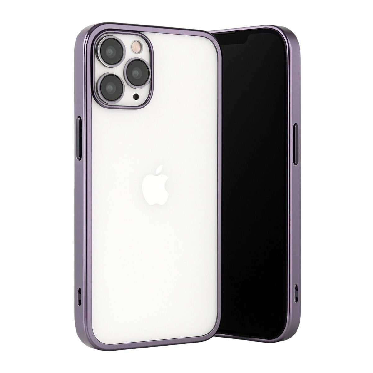 Apple İphone 13 Pro Max Kılıf Razer Lensli Silikon - Mor