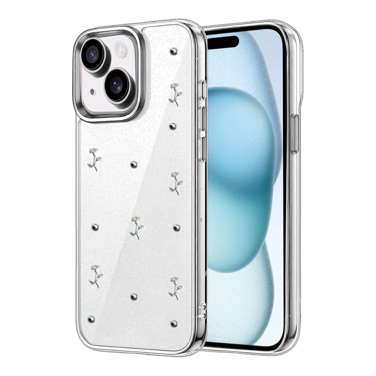 Apple İphone 14 Fiyonk Desenli Kapak - Desen 4