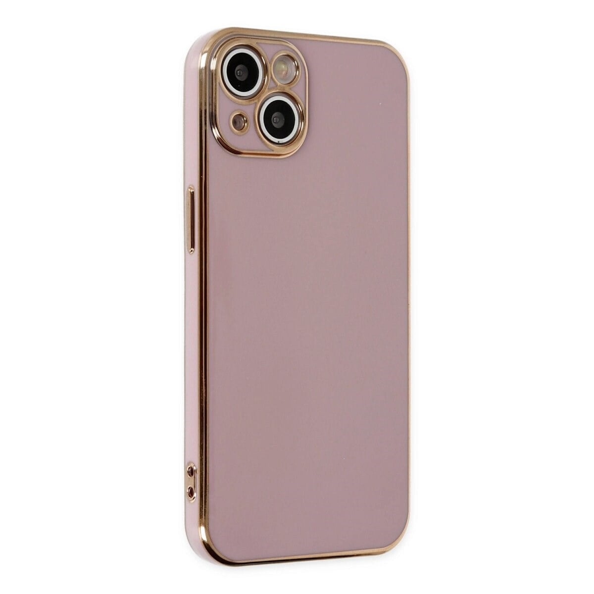 Apple İphone 14 Kılıf Volet Silikon - Mor