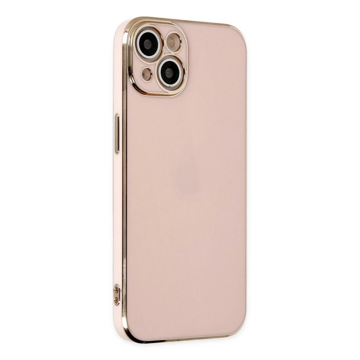 Apple İphone 14 Kılıf Volet Silikon - Pembe