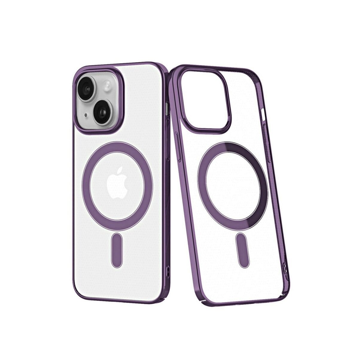 Apple İphone 14 Plus Kılıf Element Magneticsafe Sert Kapak - Mor