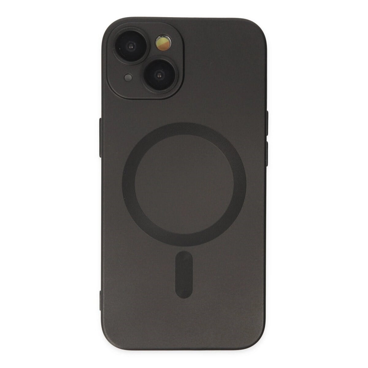 Apple İphone 14 Plus Kılıf Moshi Lens Magneticsafe Silikon - Siyah