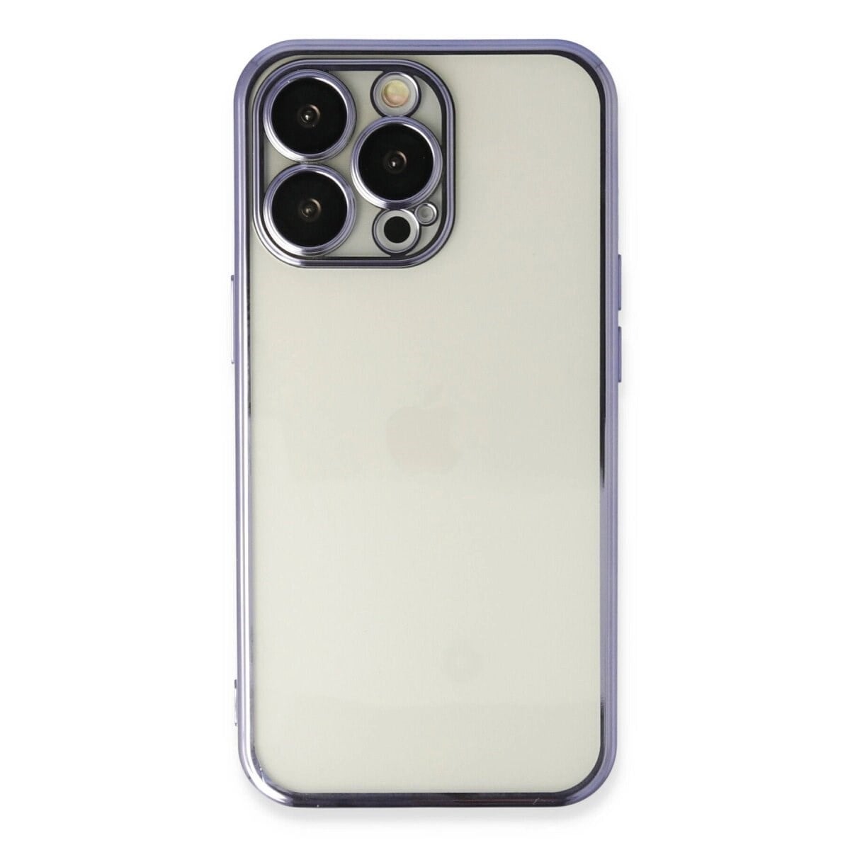 Apple İphone 14 Pro Kılıf Razer Lensli Silikon - Mor