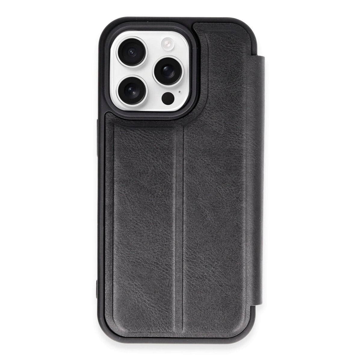 Apple İphone 14 Pro Max Kılıf Flip Cover - Siyah