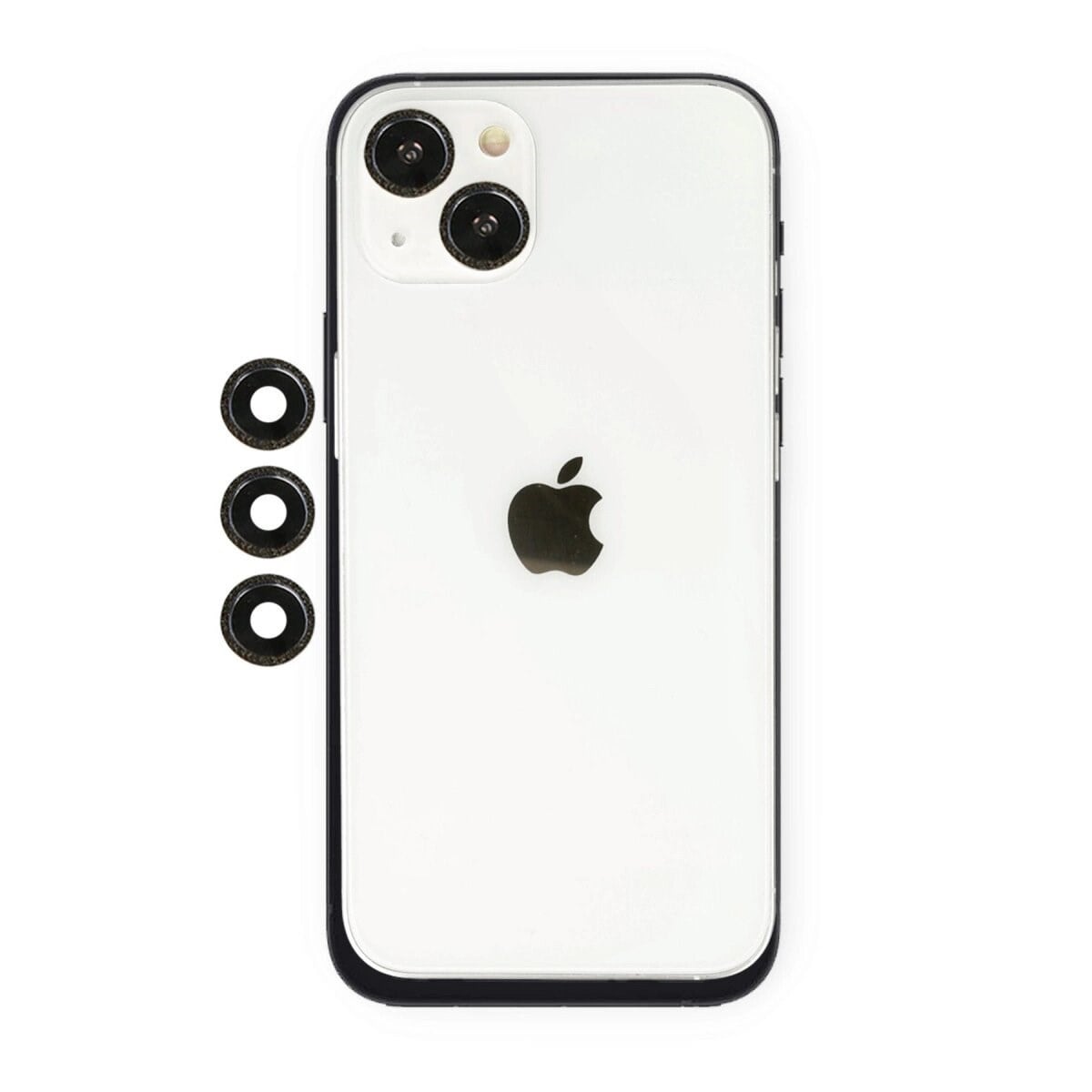 Apple İphone 14 Shine Kamera Lens - Siyah