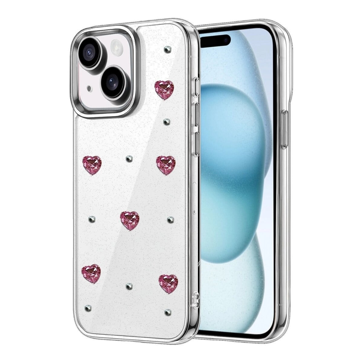 Apple İphone 15 Fiyonk Desenli Kapak - Desen 3
