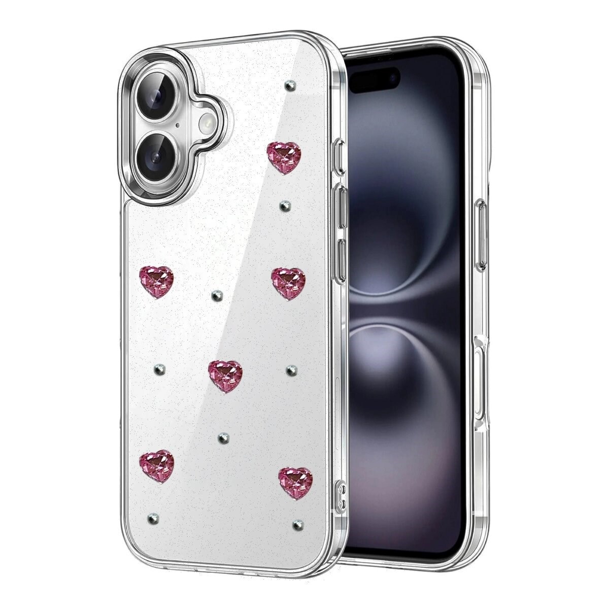 Apple İphone 16 Plus Fiyonk Desenli Kapak - Desen 3
