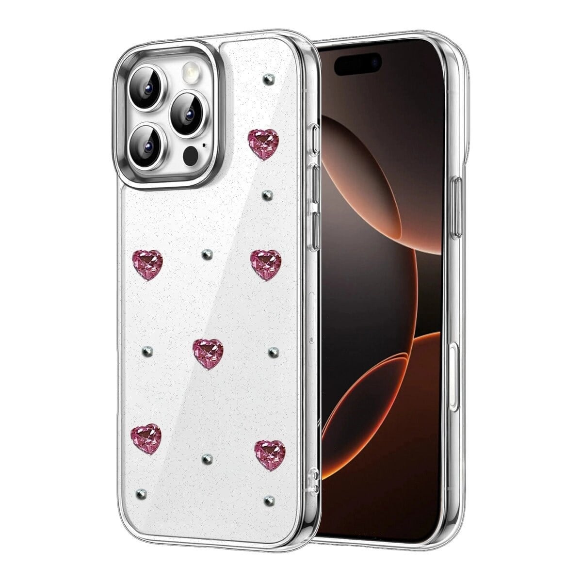 Apple İphone 16 Pro Fiyonk Desenli Kapak - Desen 3