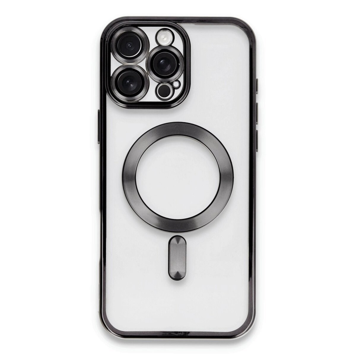 Apple İphone 16 Pro Kılıf Kross Magneticsafe Kapak - Siyah