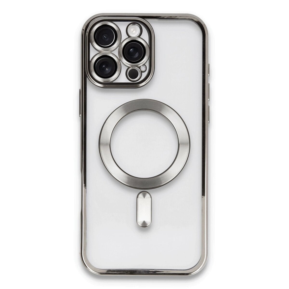 Apple İphone 16 Pro Kılıf Kross Magneticsafe Kapak - Titan Gri