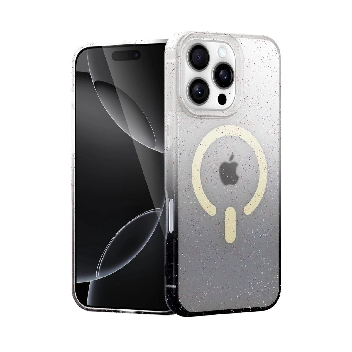 Apple İphone 16 Pro Max Pummel Shiny Magsafe Kapak - Siyah