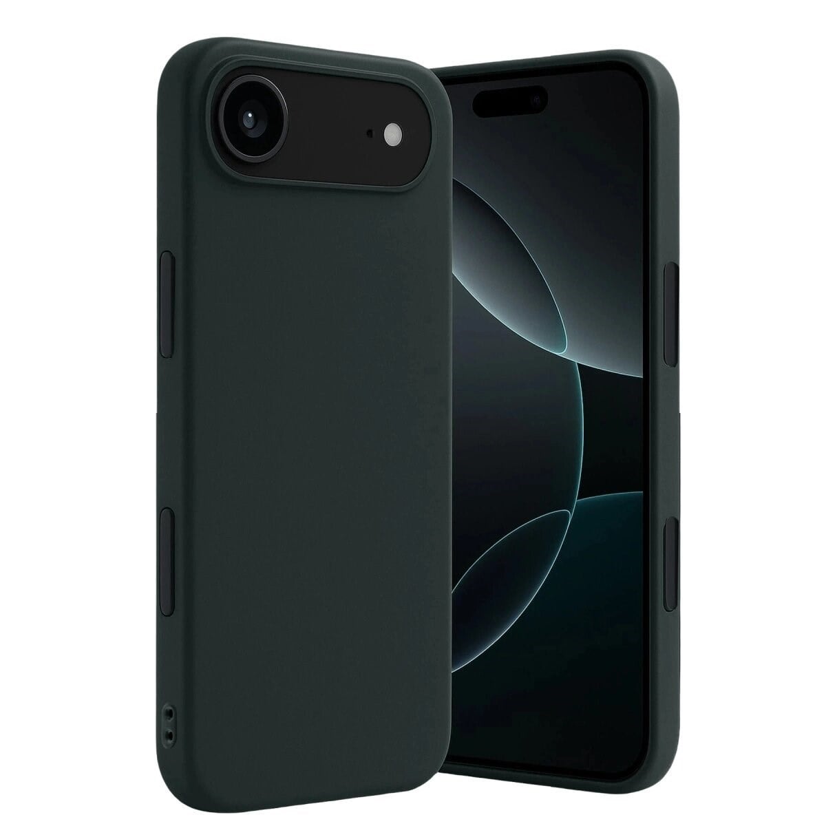 Apple İphone 17 Air First Silikon - Koyu Yeşil