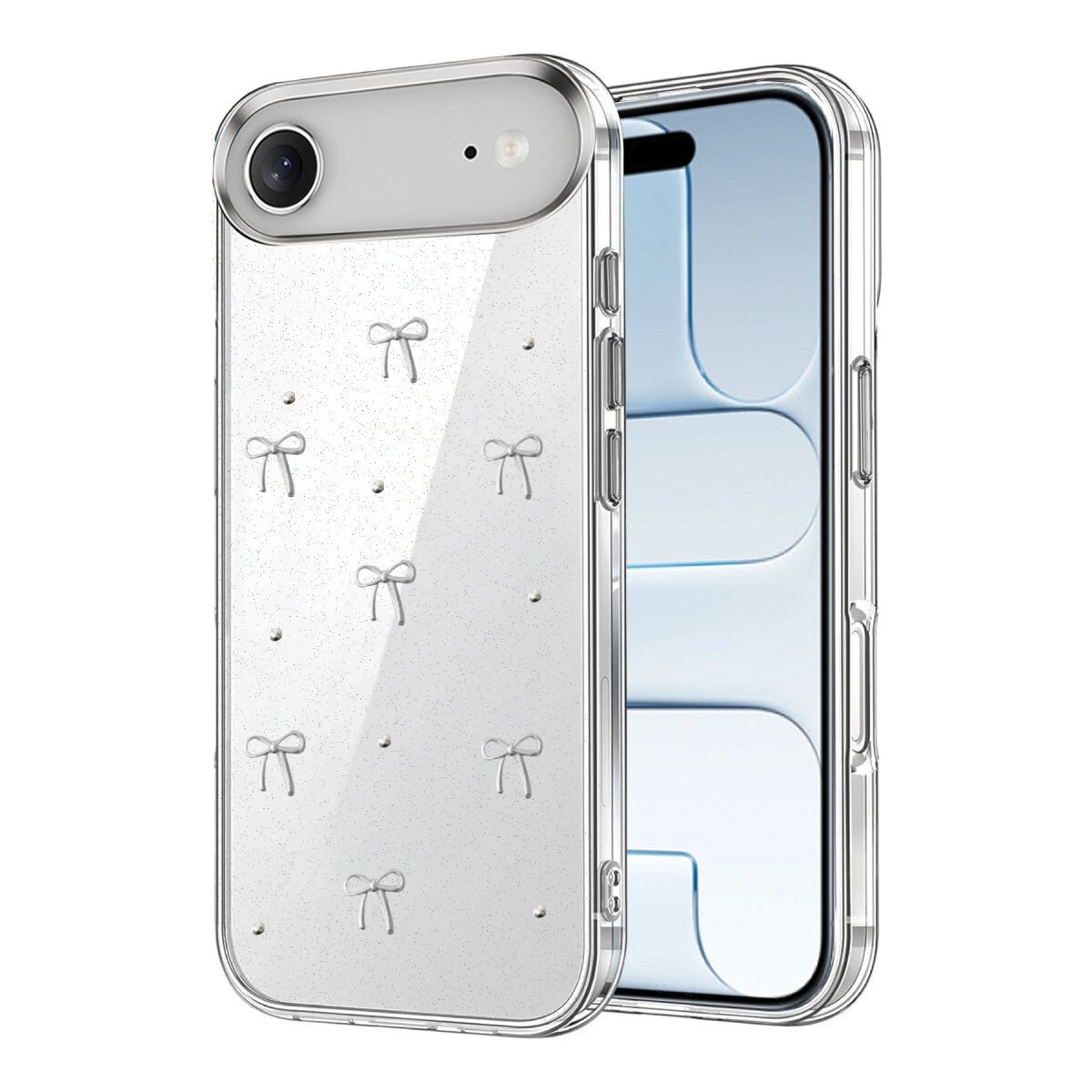 Apple İphone 17 Air Fiyonk Desenli Kapak - Desen 5