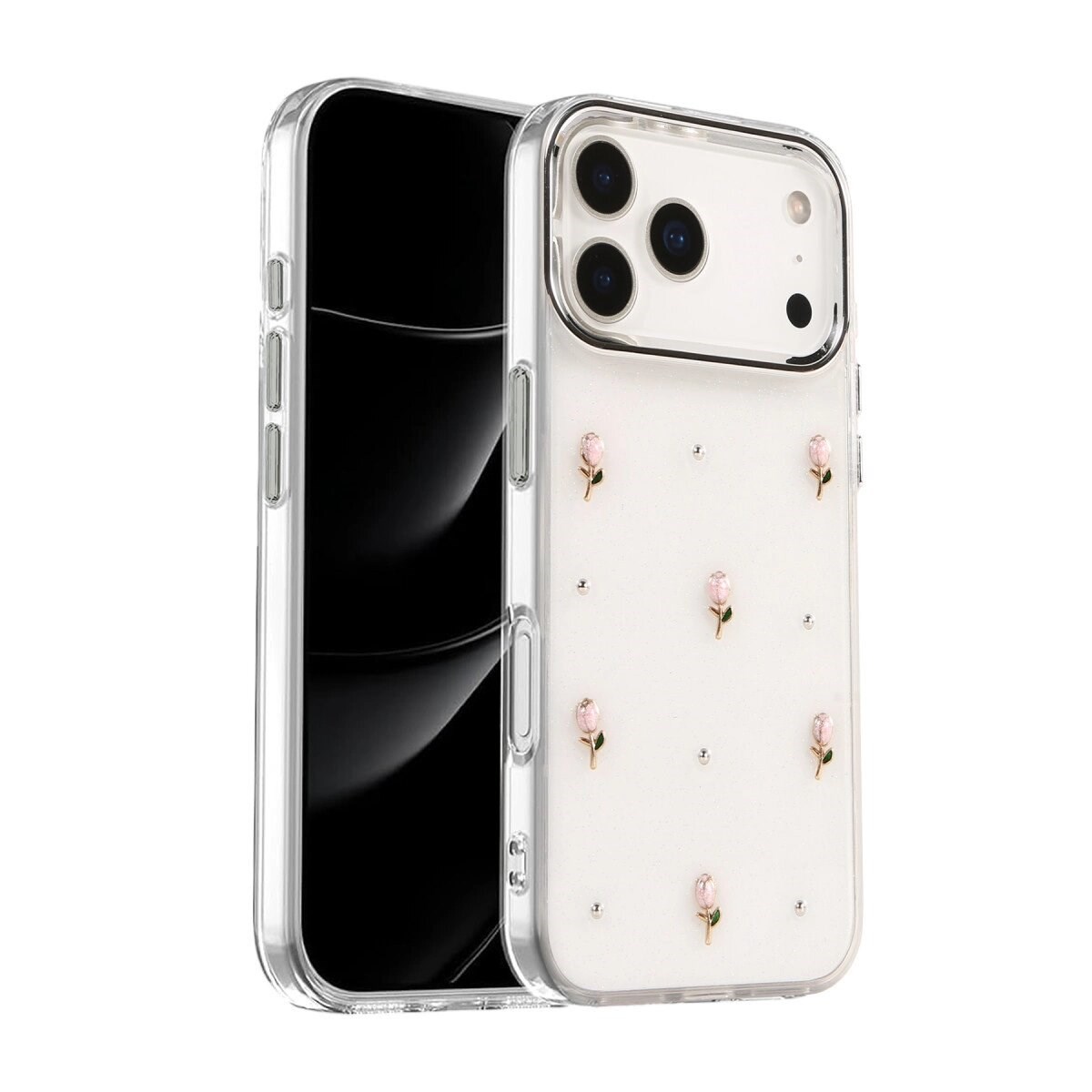 Apple İphone 17 Pro Fiyonk Desenli Kapak - Desen 6