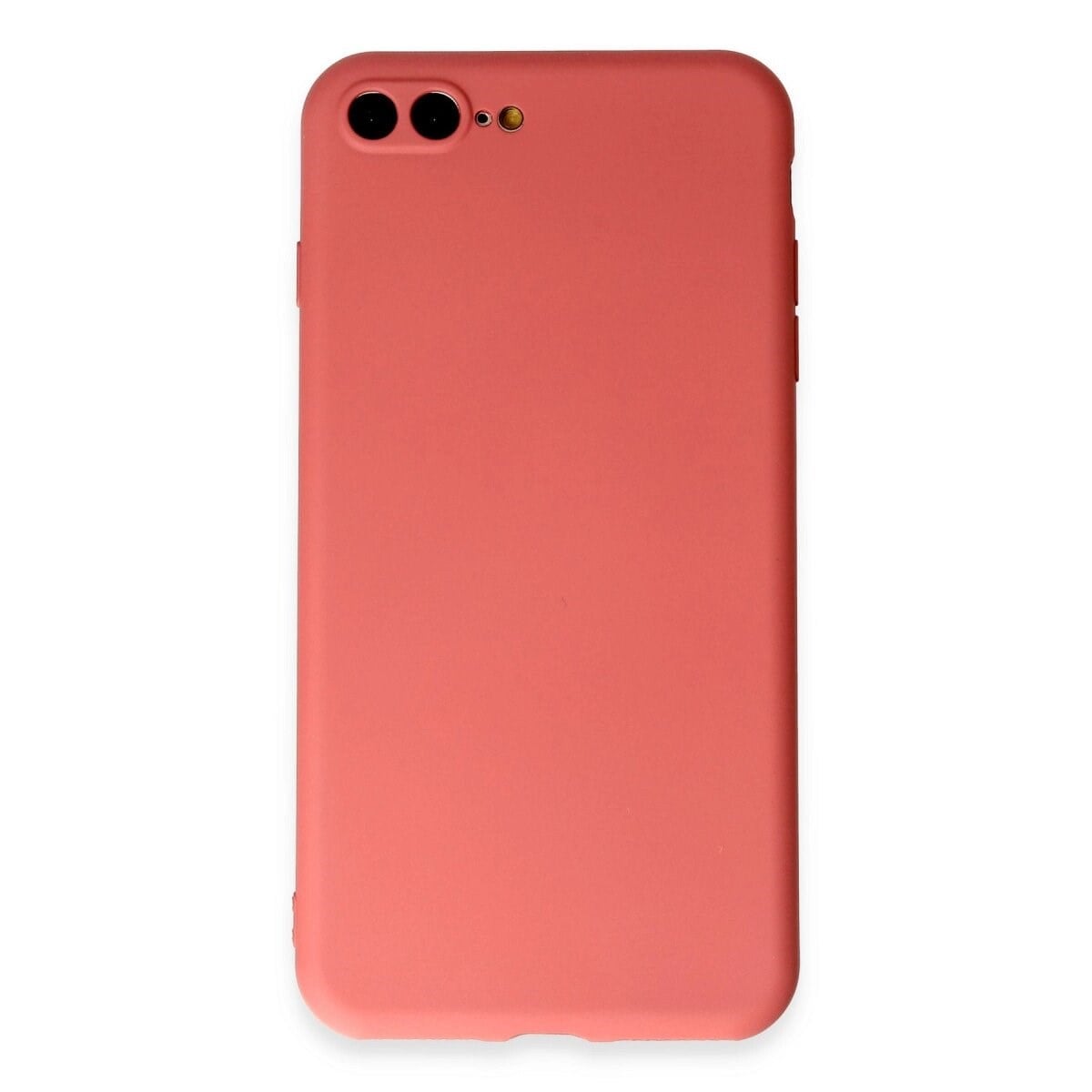 Apple İphone 7 Plus Kılıf First Silikon - Kiremit