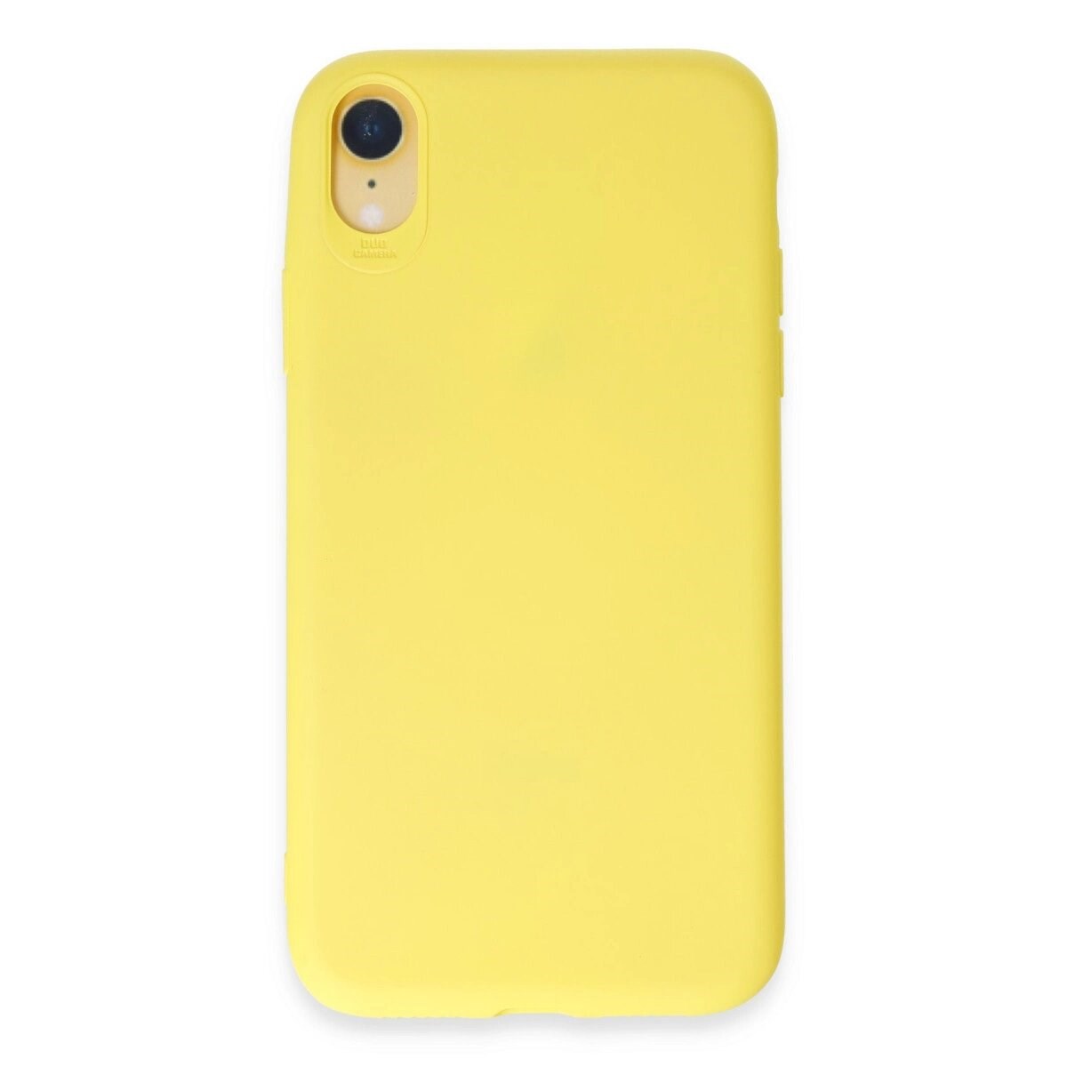 Apple İphone Xr Kılıf First Silikon - Sarı