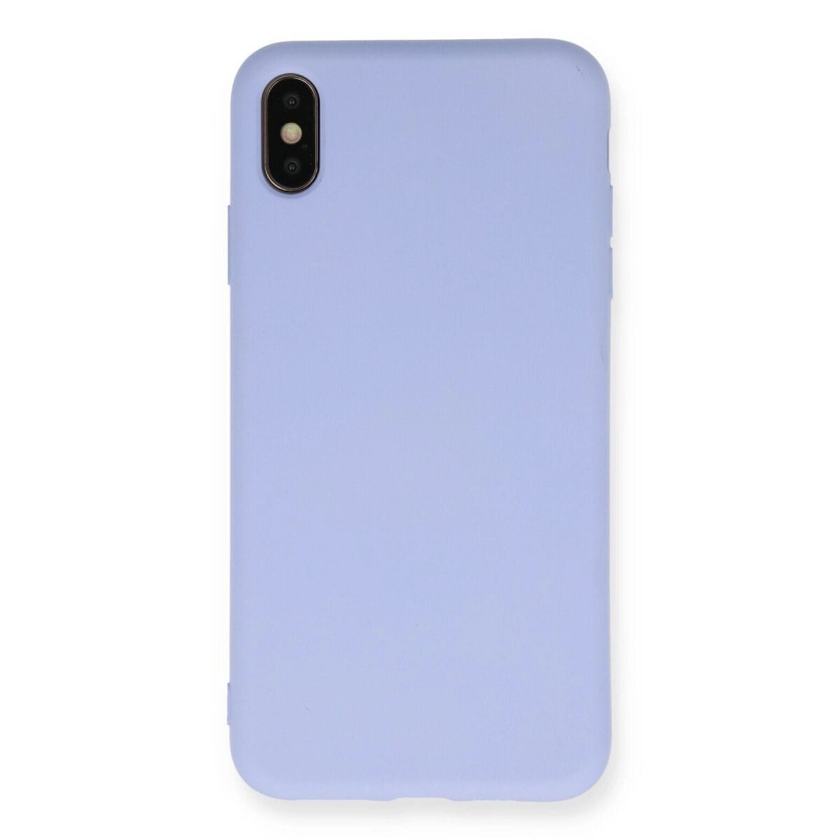 Apple İphone Xs Max Kılıf Nano İçi Kadife Silikon - Lila