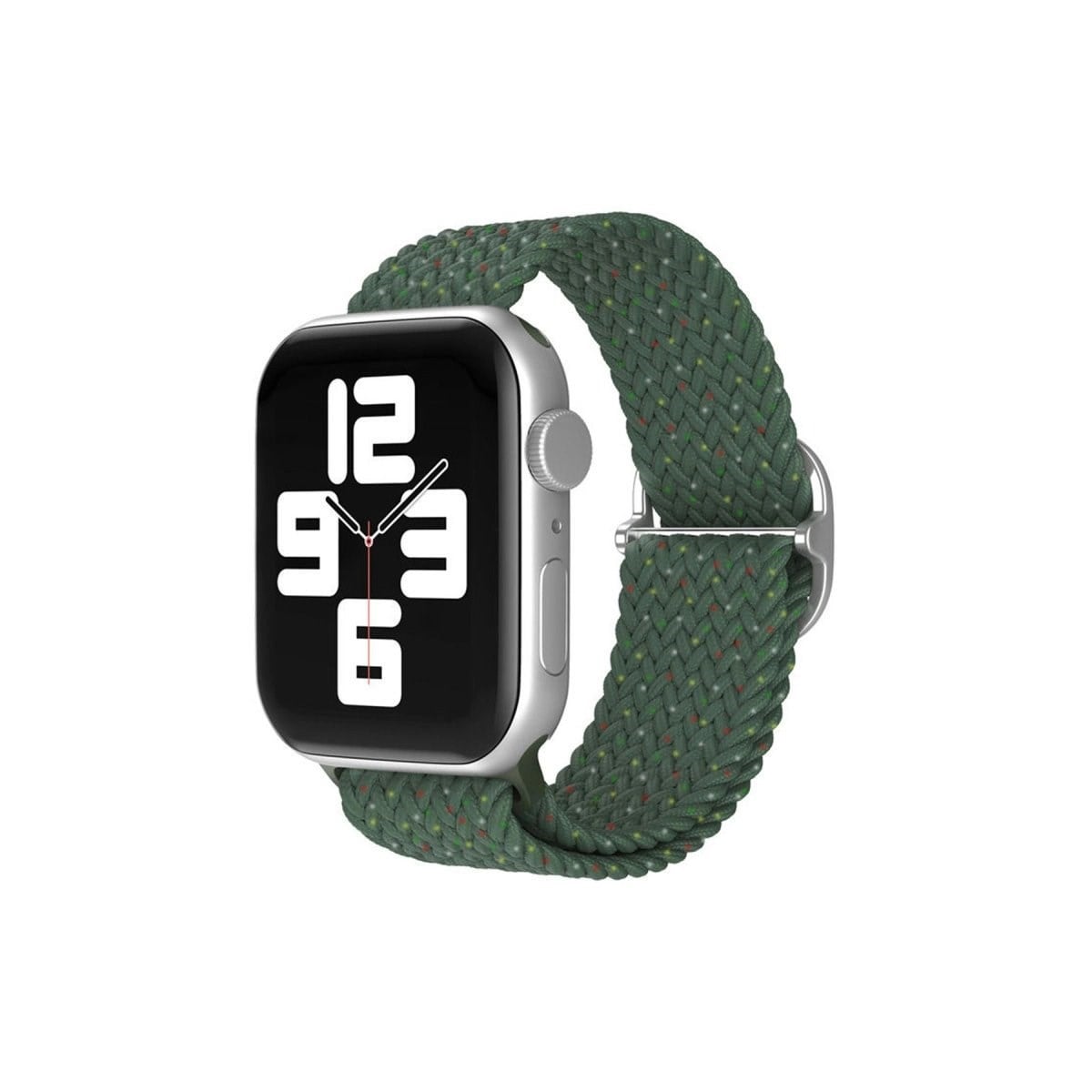 Apple Watch 38mm  Kordon - Benekli Koyu Yeşil