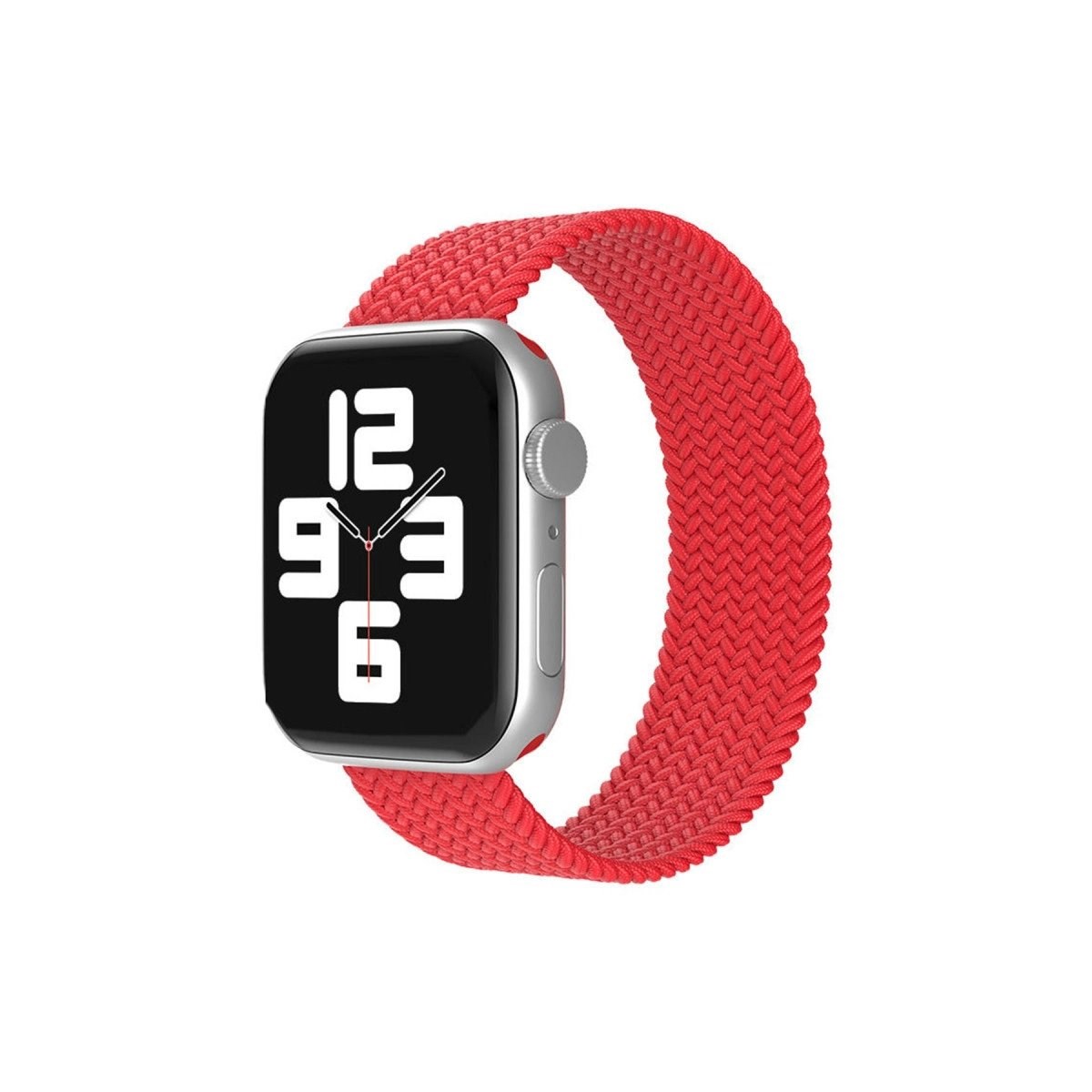 Apple Watch 38mm Ayarlı Solo Silikon Kordon - Kırmızı