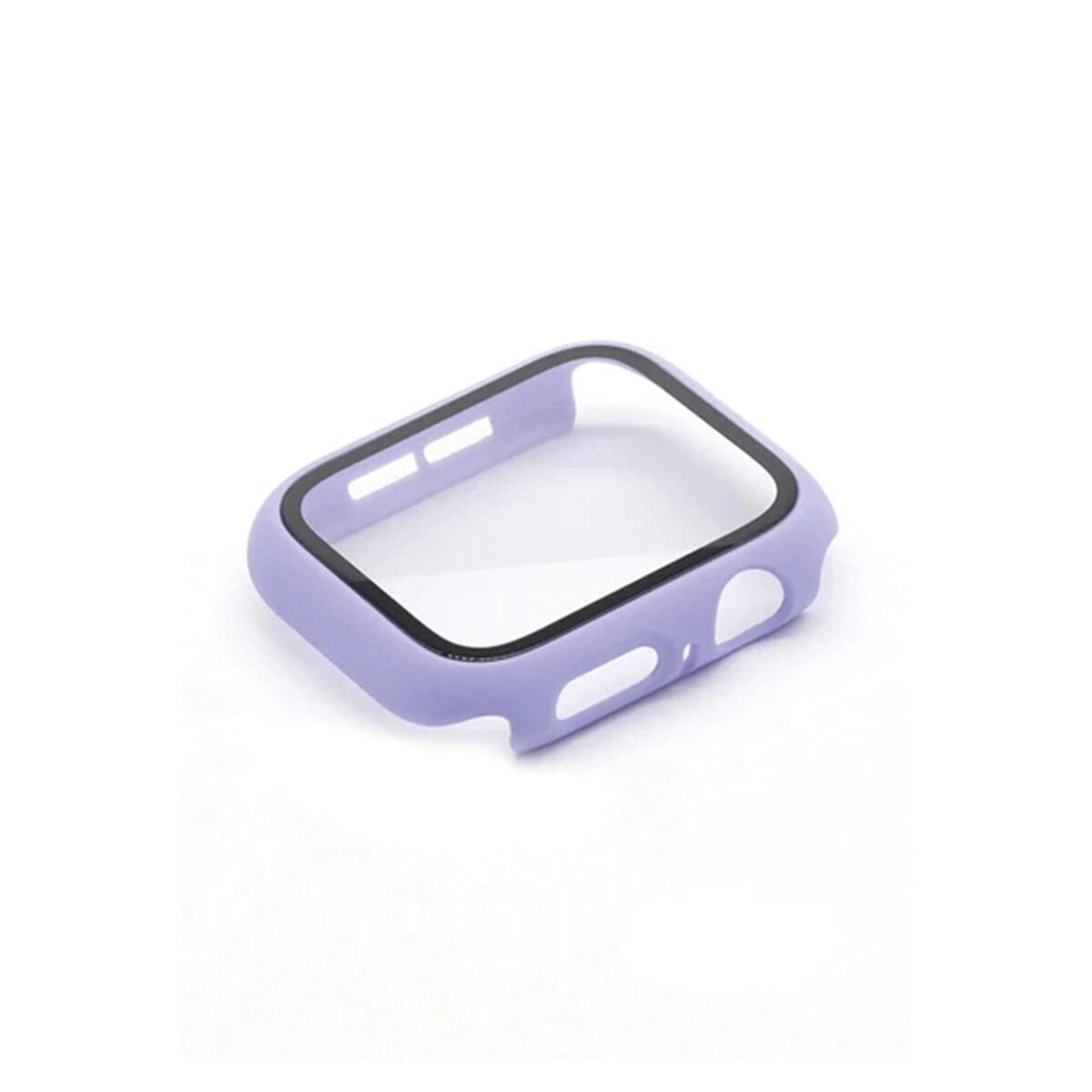 Apple Watch 38mm Camlı Kasa Ekran Koruyucu - Lila