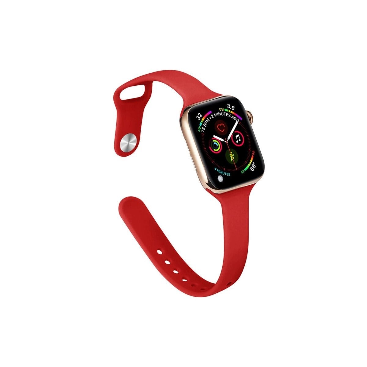 Apple Watch 42mm Klasik Kordon (saat Değildir) - Kırmızı