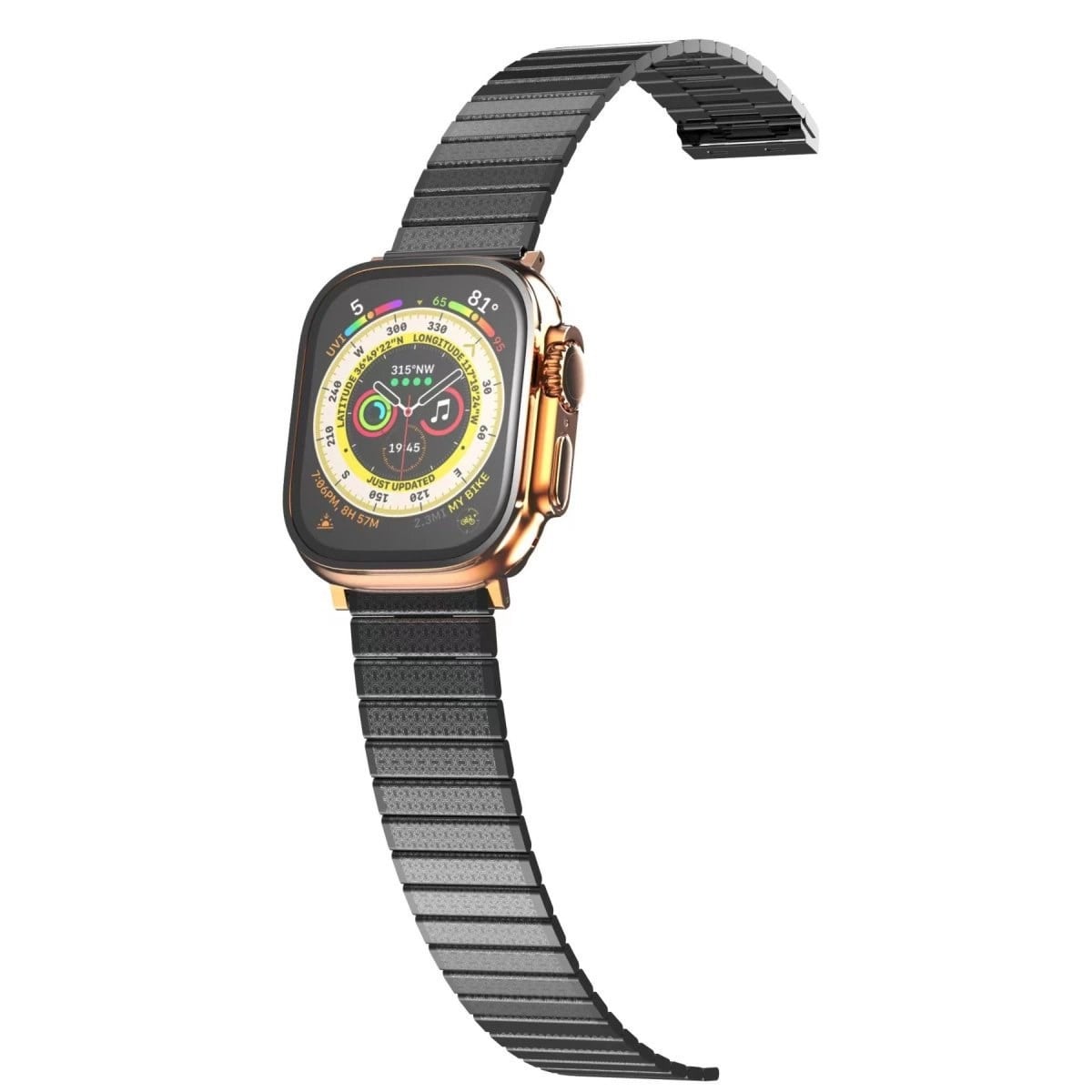 Apple Watch 42mm Made Metal Kordon - Siyah