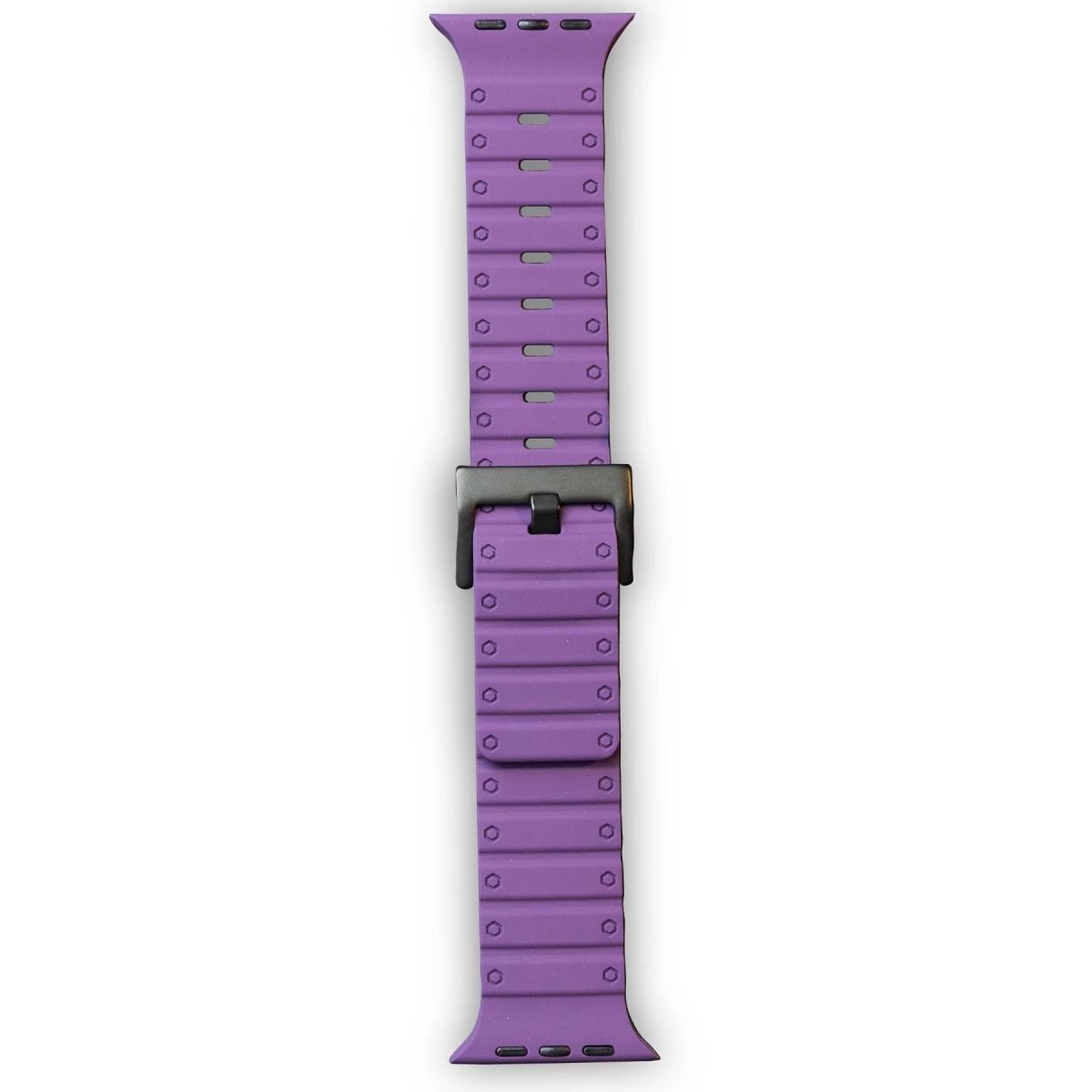 Apple Watch 42mm Magnus Mıknatıslı Silikon Kordon - Mor