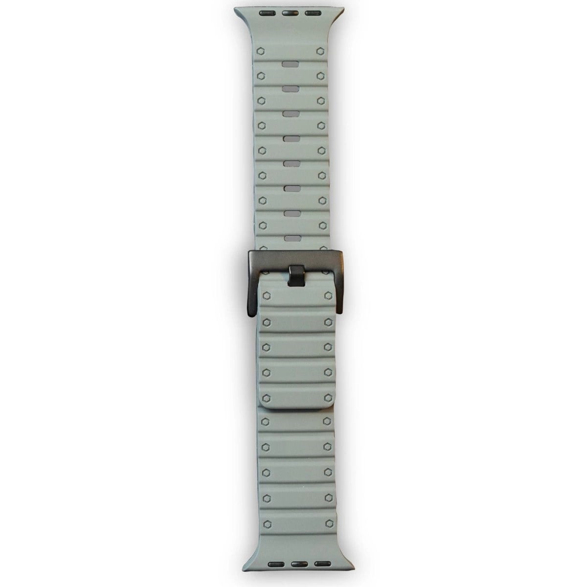 Apple Watch 42mm Magnus Mıknatıslı Silikon Kordon - Gri
