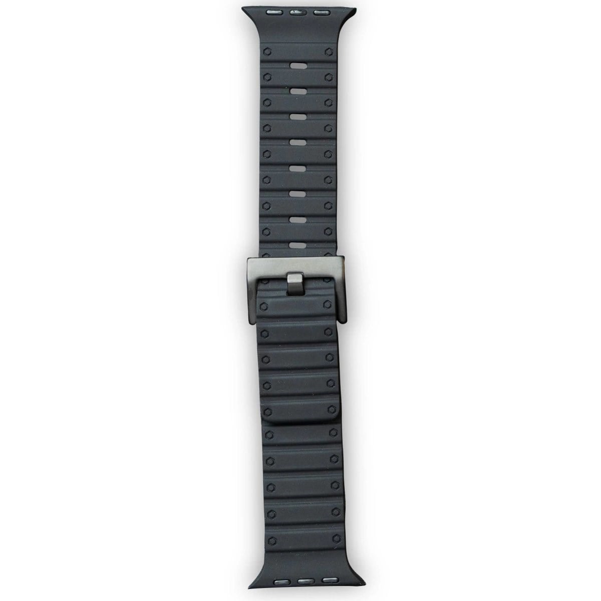 Apple Watch 42mm Magnus Mıknatıslı Silikon Kordon - Siyah