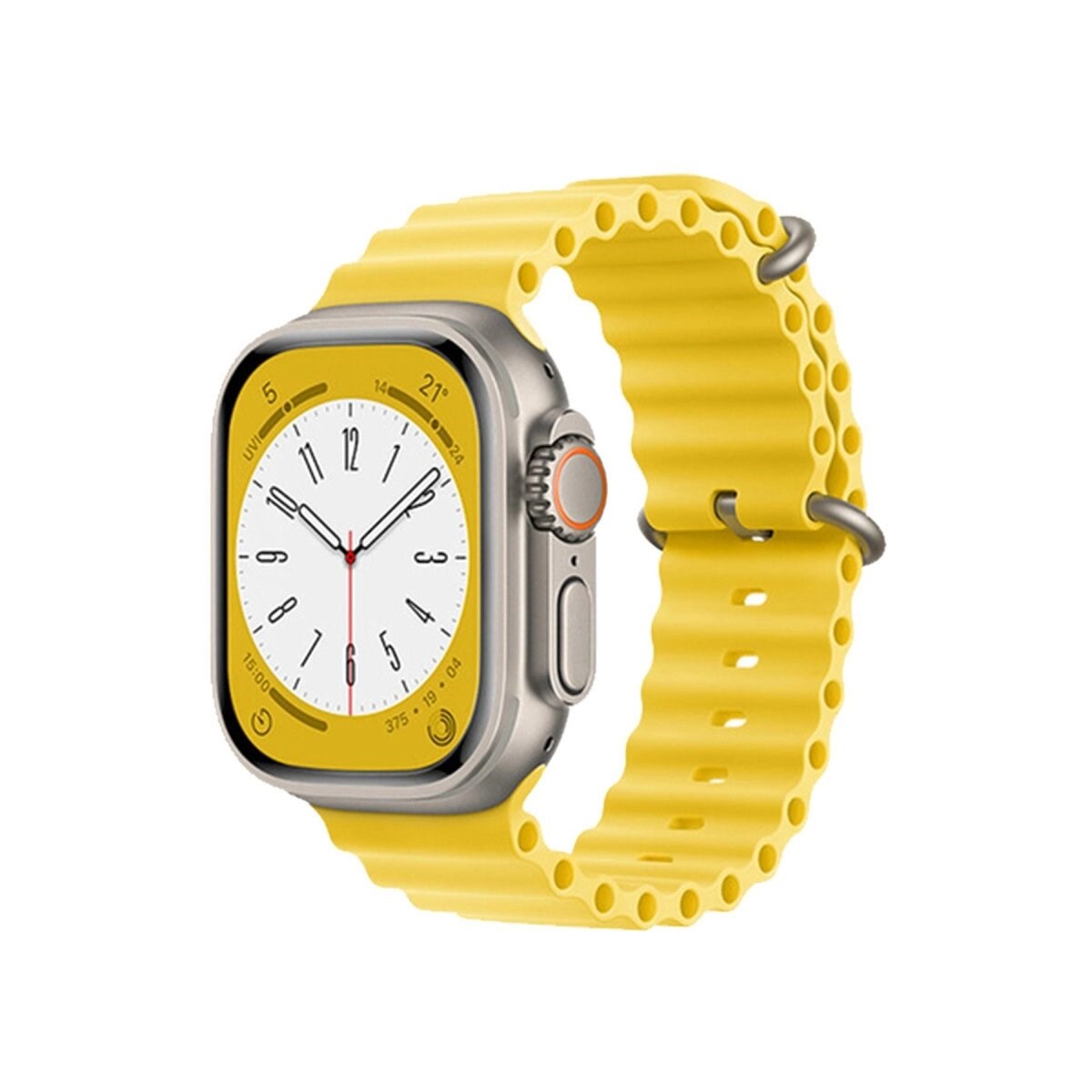 Apple Watch 42mm Ocean Kordon (saat Değildir) - Sarı