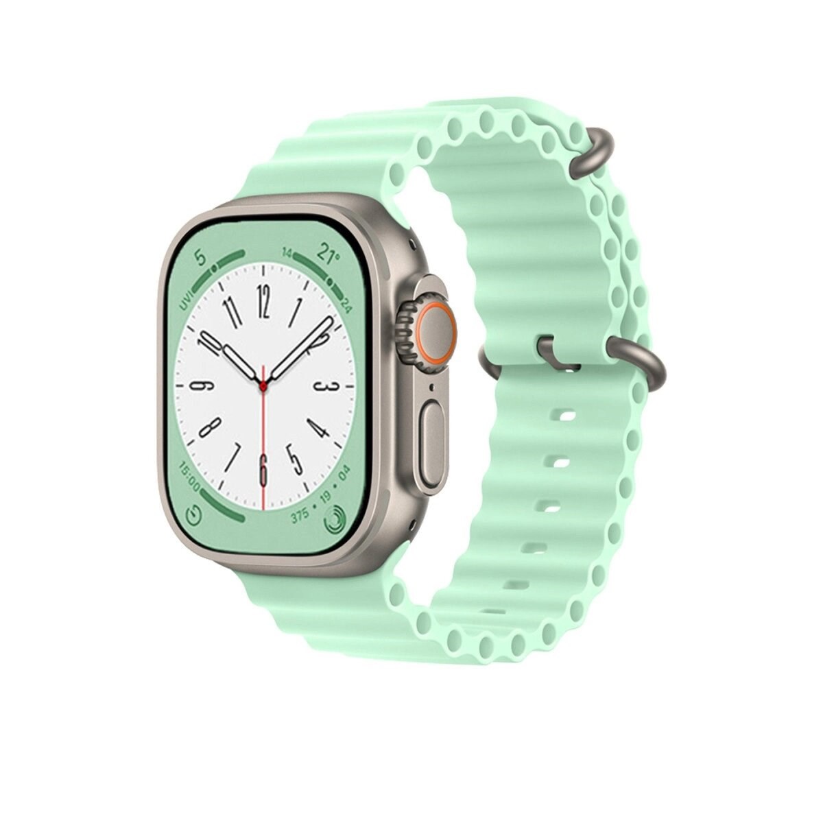 Apple Watch 42mm Ocean Kordon (saat Değildir) - Açık Yeşil