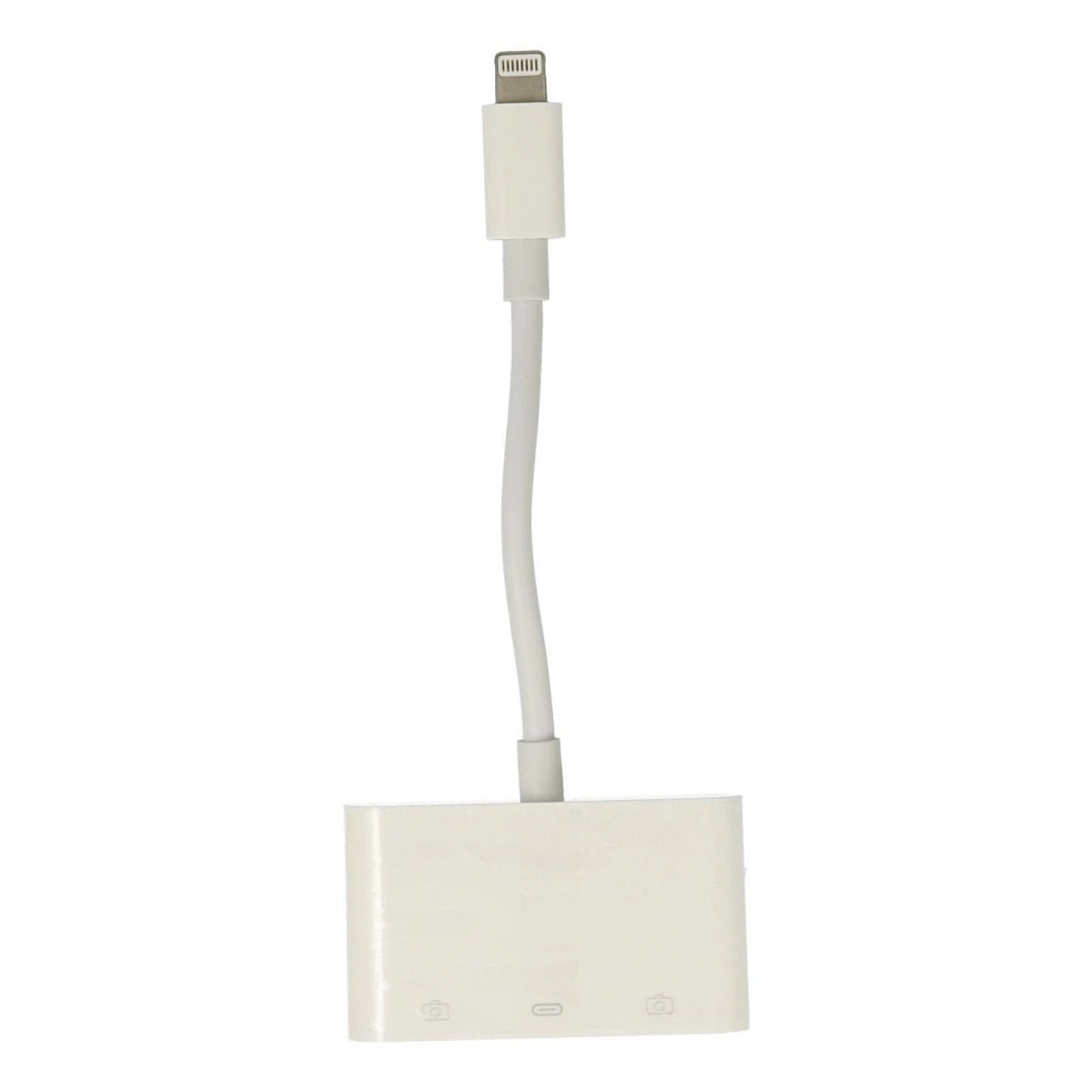 Apr23 Iphone Otg 3in1 - Beyaz