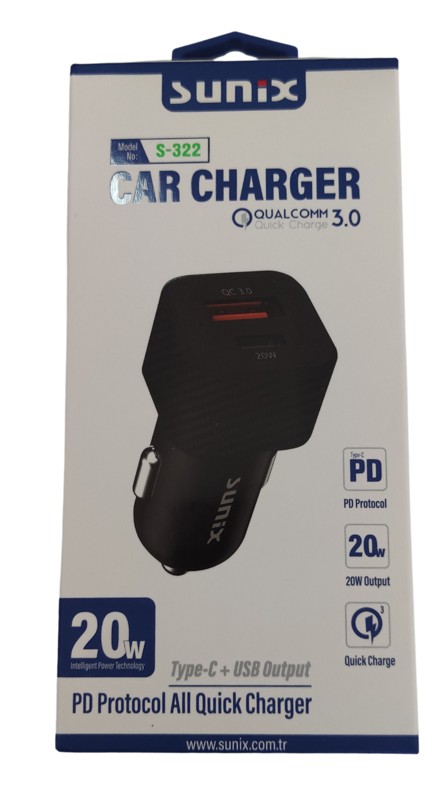 ARAC İCİ SARJ S322 20W 