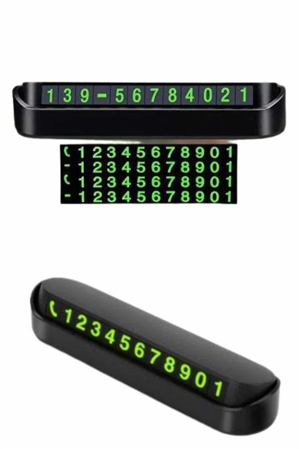 Araç Park Numaratörü Tüm Araçlara Uyumlu Araba Numaralık