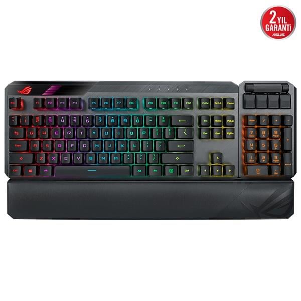 ASUS ROG CLAYMORE II KABLOSUZ RGB MEKANIK GAMING KLAVYE