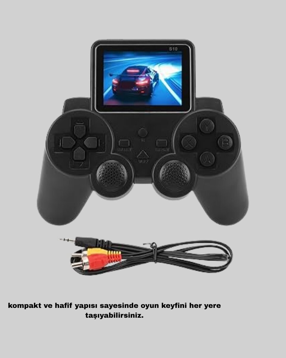 Atari S10 Taşınabilir Retro Oyun Konsolu 2.8 İnç Renkli Ekran Nostaljik