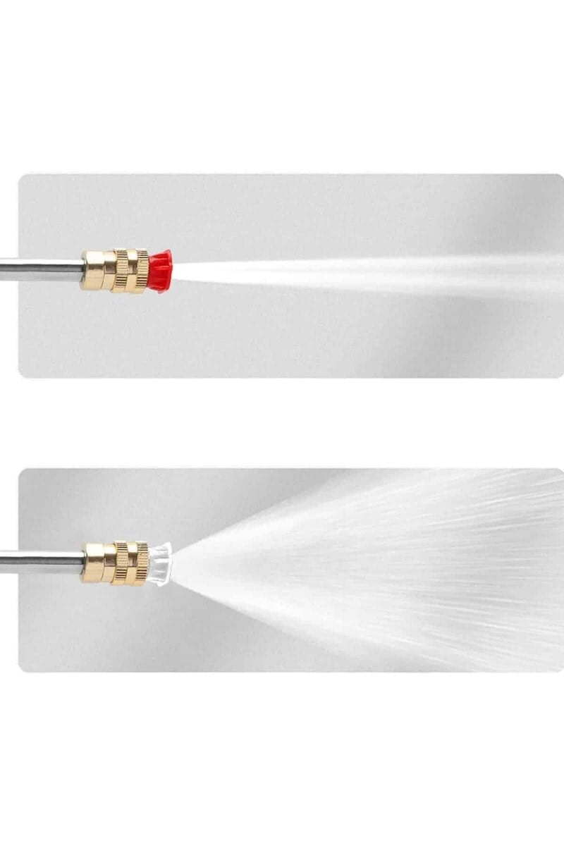 Bahçe ve Araba Yıkama Tabancası Su Basınçlı Hazneli Bataryalı Oto Yıkama