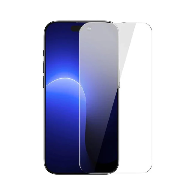 Baseus 0.3mm Crystal Shatter iPhone 14 Pro Full Tempered Ekran Koruyucu-(1903)