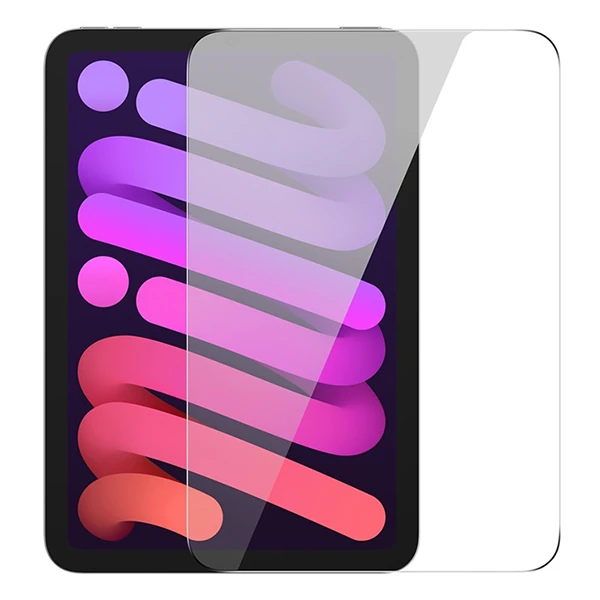 Baseus 0.3mm iPad Mini 6 (2021) ve Mini 7 (2024) Tempered Cam Ekran Koruyucu-(1903)