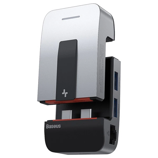 Baseus Armor Age 9in1 Type-C Çok Fonksiyonlu HUB HDMI RJ45 USB 3.0-(1903)