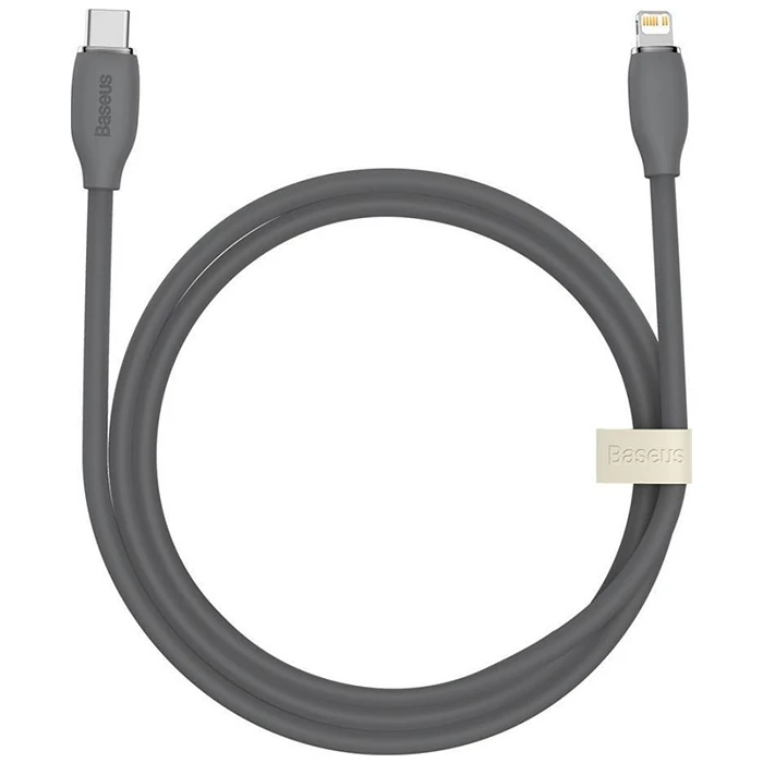 Baseus Jelly Liquid Silica Gel 20W Type-C to iPhone Lightning Hızlı Şarj ve Data Kablosu 1.2m-(1903)