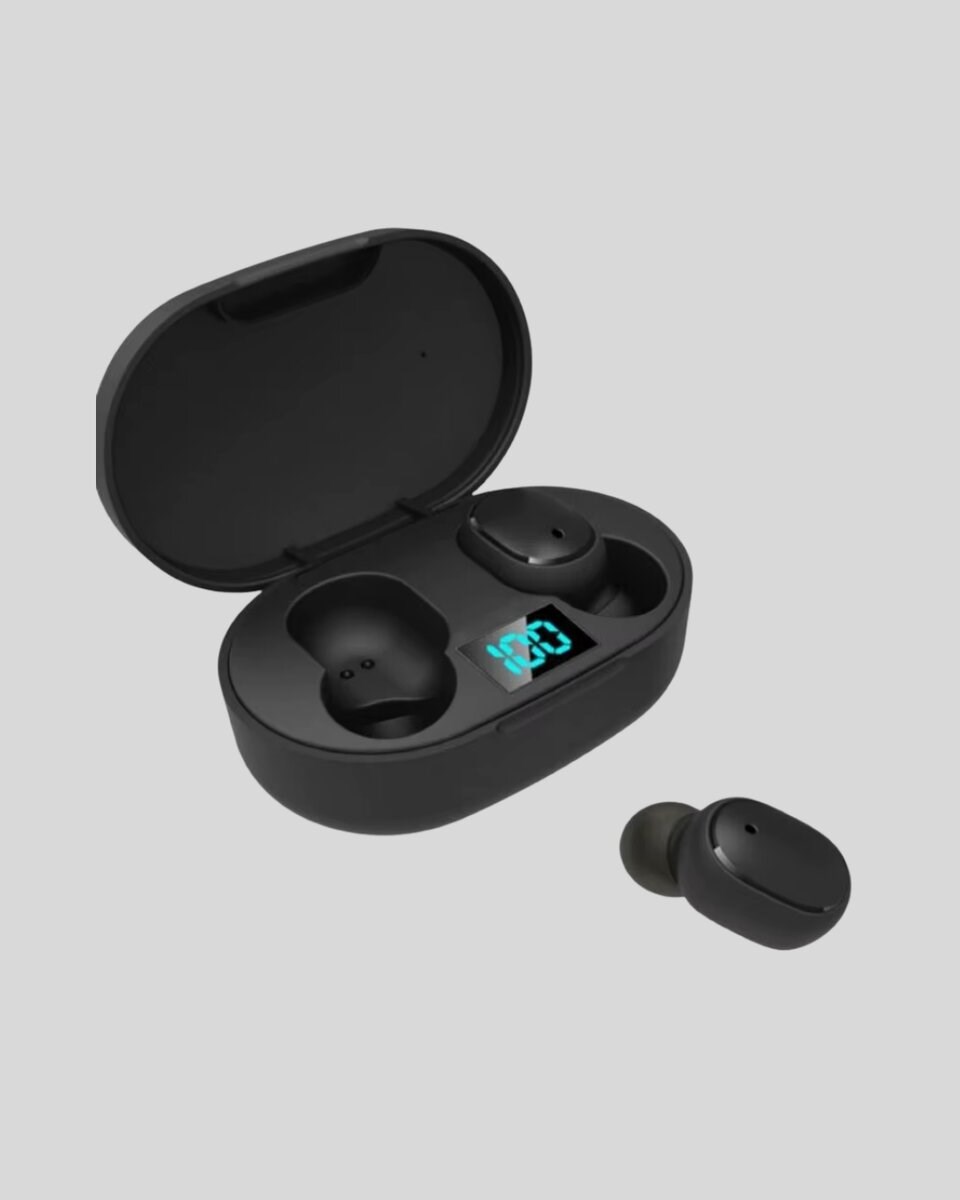 Bluetooth 5.0 Kulaklık – LED Ekranlı Şarj Kutusu