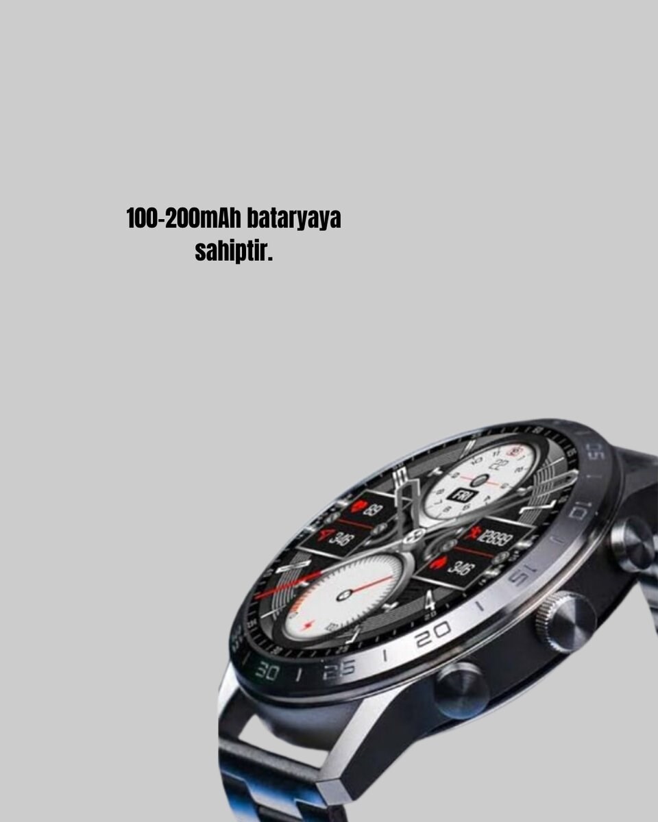 Bluetooth Akıllı Saat – Nabız, Adım Sayar, Uyku Takibi ve Spor Modlarıyla Akıllı Yaşam Asistanı