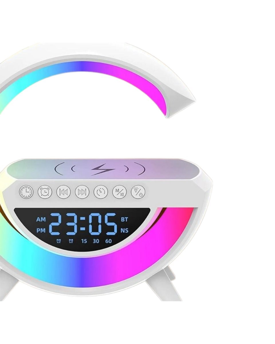 Bluetooth Hoparlör RGB Aydınlatmalı USB TF Kart FM Özellikli